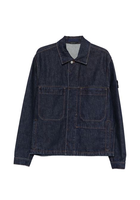 giacca denim-rinsed uomo indigo STONE ISLAND | L1S14 4100006 S00J7VJ201